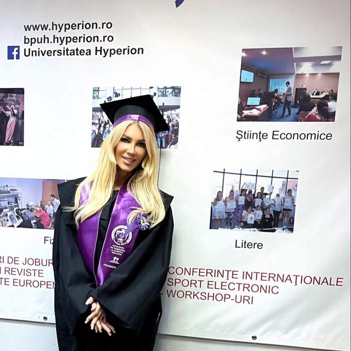 Alina Petre, absolventă a Facultății de Psihologie. Cum a încheiat vedeta anul universitar: "Sunt mândră de mine" / FOTO