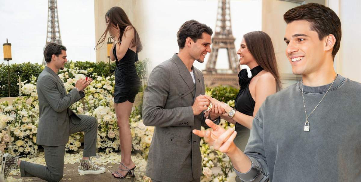 Ianis Hagi și-a cerut iubita în căsătorie, în Paris! Familia lui Gheorghe Hagi se pregătește de nuntă / FOTO