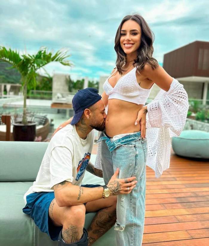 Neymar și Bruna Biancardi au dezvăluit sexul bebelușului! Cei doi au radiat de fericire / VIDEO