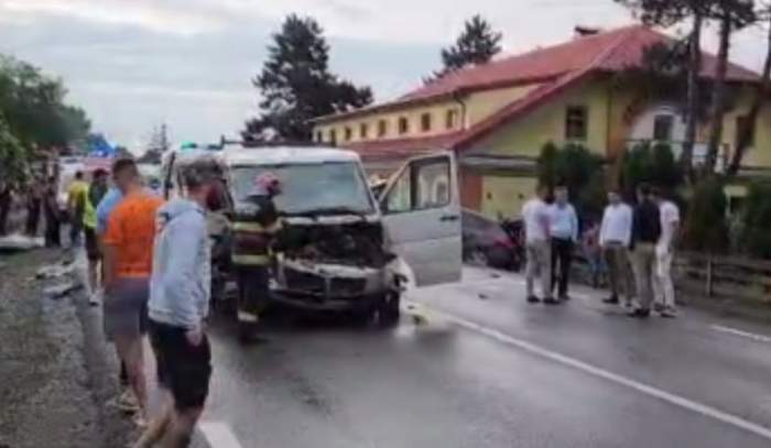Accident grav în Suceava! 11 persoane sunt implicate. A fost activat Planul Roșu de Intervenție / FOTO