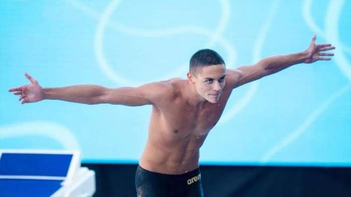David Popovici, o nouă victorie la proba de 200 m liber. Competiția s-a desfășurat la Roma