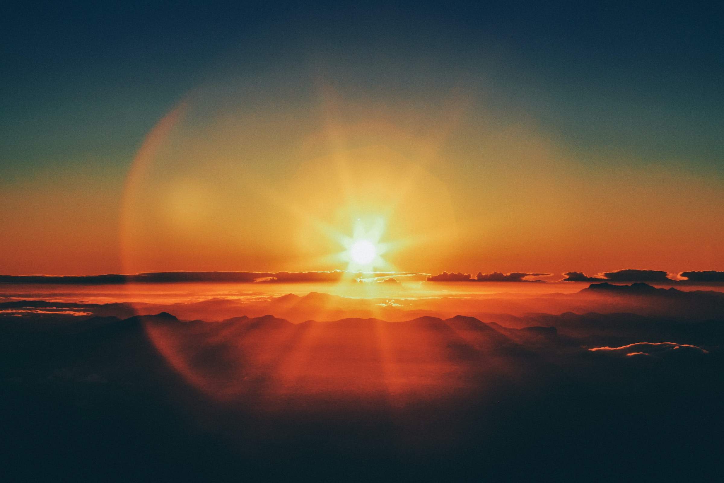 peisaj cu soare