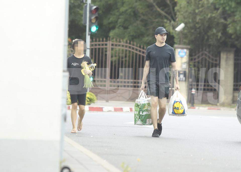 Dovada că Luca Reghecampf este atent cu iubita sa. Ce gest a făcut fiul antrenorului / PAPARAZZI