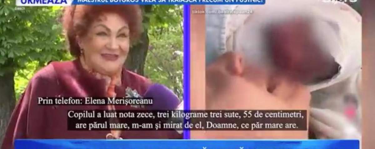 Elena Merișoreanu, primele declarații după ce a devenit străbunica. Nepoata ei a născut un băiețel: "E o bucurie!” / VIDEO