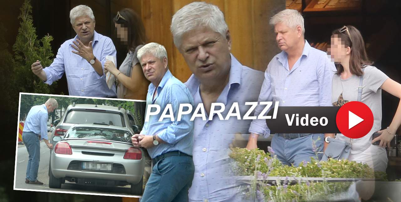 Daniel Tudorache, surprins alături de o femeie misterioasă. Ipostazele în care au fost filmați cei doi / PAPARAZZI