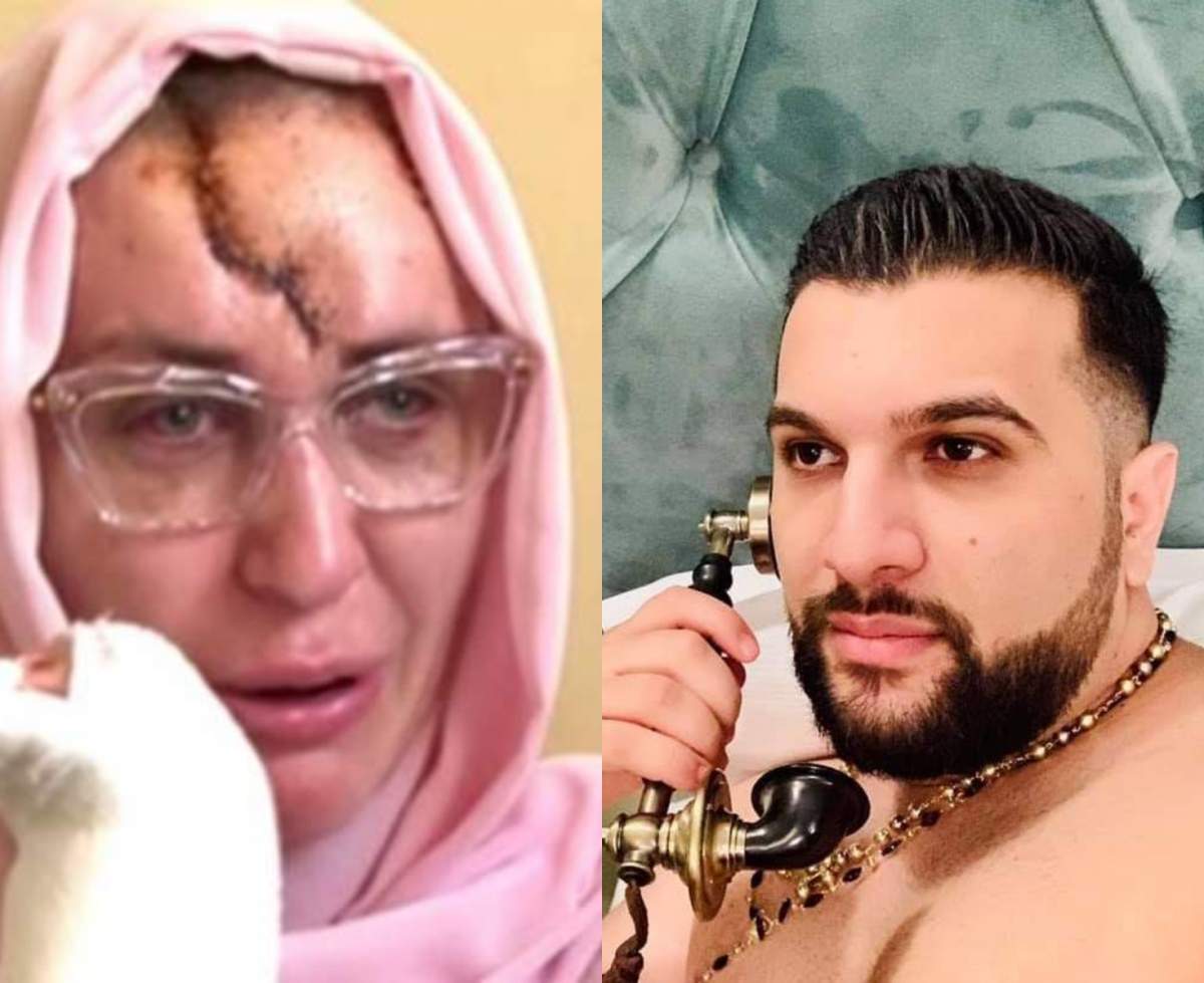 colaj din doua poze cu dana roba si tzanca uraganu