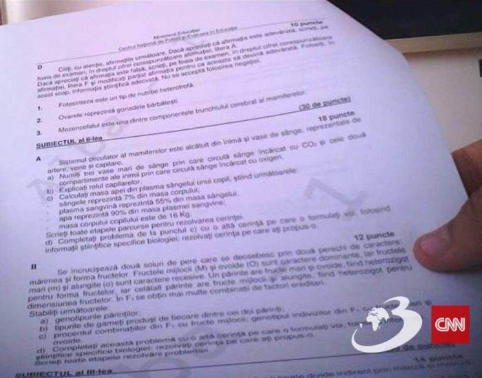 Bacalaureat 2023. Subiectele la proba la alegere au fost publicate. Ce le-a picat elevilor la ultimul examen / FOTO