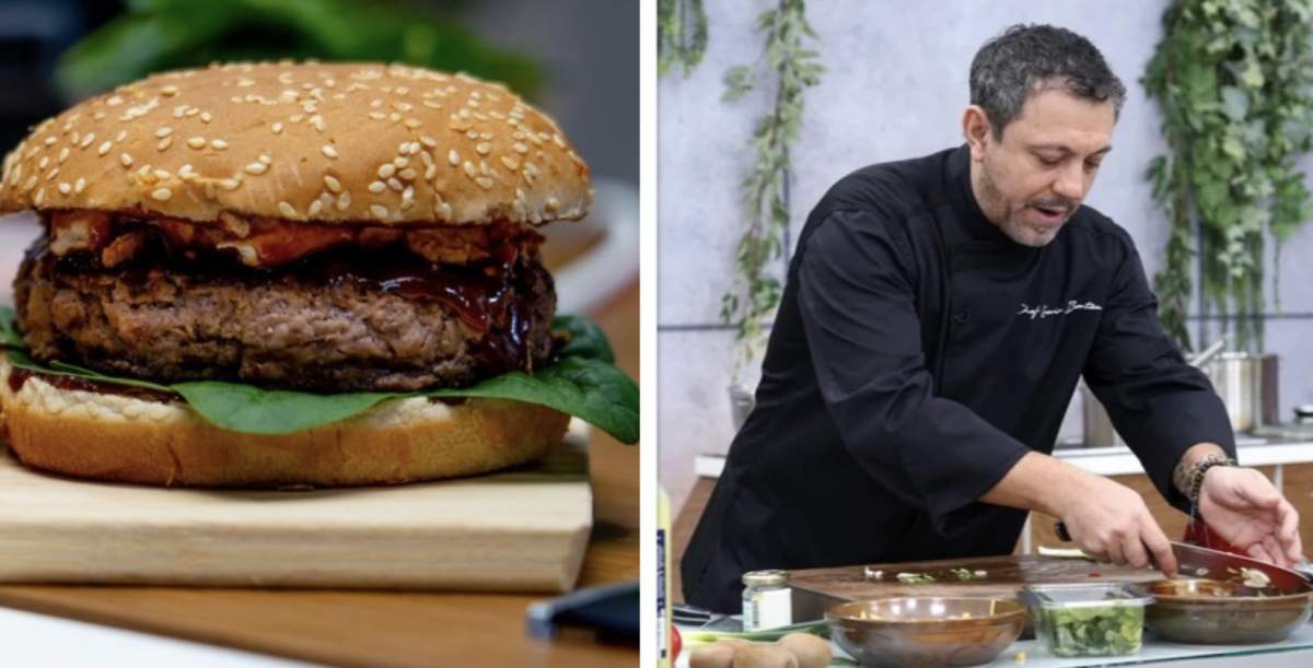Sorin Bontea Secretul lui Sorin Bontea pentru un burger ca la carte. Preparatul care îți depășește cu mult așteptările