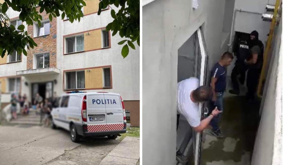 Colaj polițiștii au intervenit la blocul unde s-ar ascunde criminalul din Timișoara Colaj polițiștii au intervenit la blocul unde s-ar ascunde criminalul din Timișoara