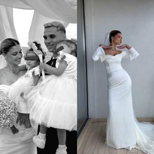 Irina Deaconescu și Cristi Manea s-au căsătorit! Cum arată rochia de mireasă a influenceriței / VIDEO