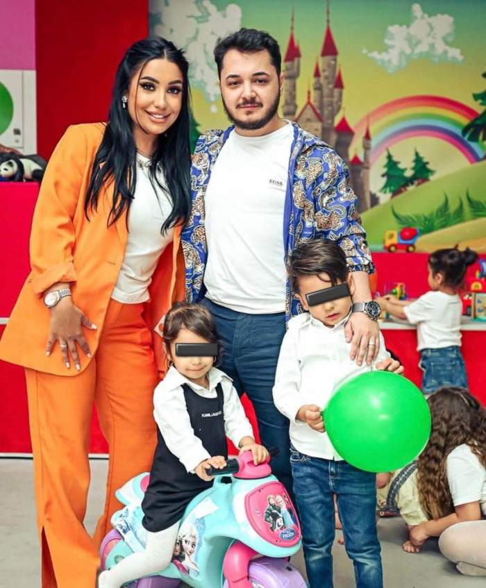 Ionuț Cercel, tablou de familie. Cum s-a fotografiat artistul alături de soție și copii / FOTO