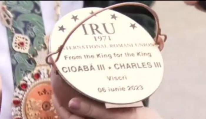 Ce cadou i-a făcut Dorin Cioabă regelui Charles al III-lea: „Mi-am dorit de foarte mult timp”