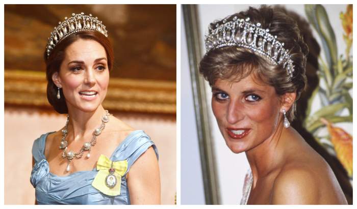 Kate Middleton, probleme cu diadema pe care o poartă. I-a aparținut Prințesei Diana, în trecut