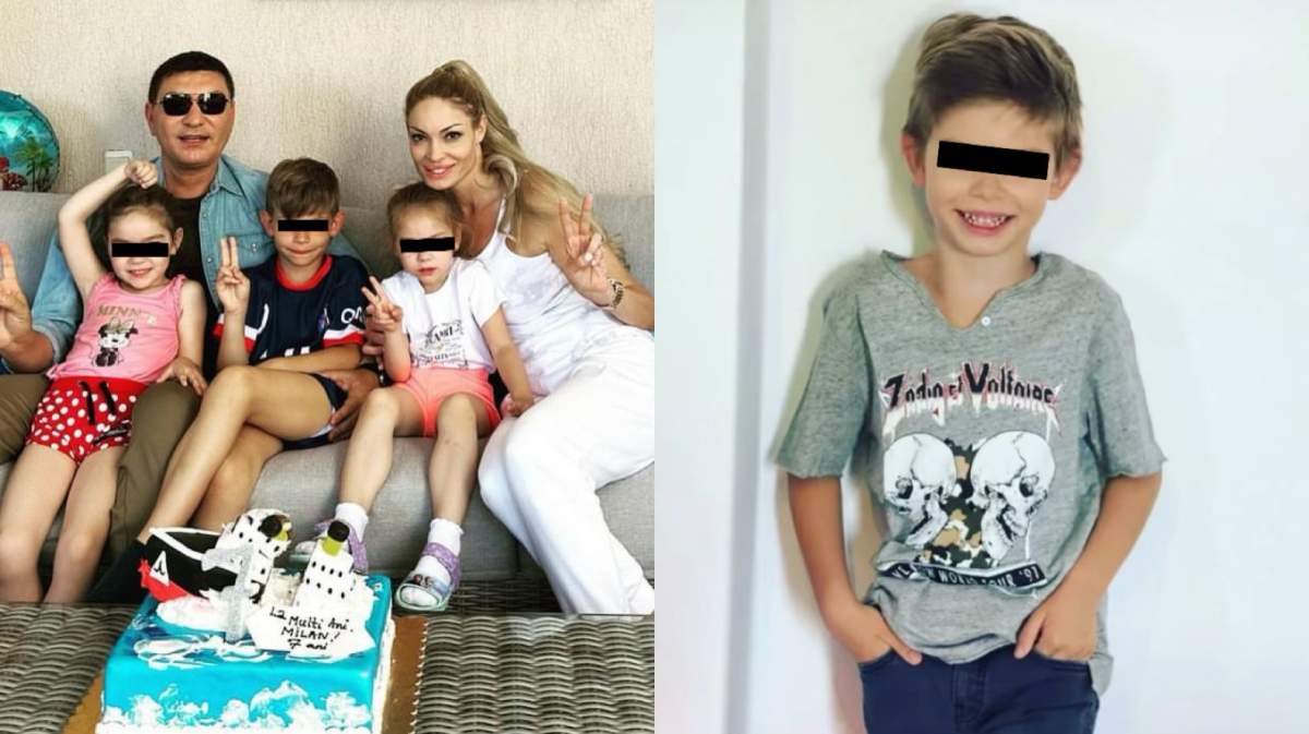 Sărbătoare în familia lui Cristi Borcea! Milan, fiul lui și al Valentinei Pelinel a împlinit astăzi 7 ani / FOTO