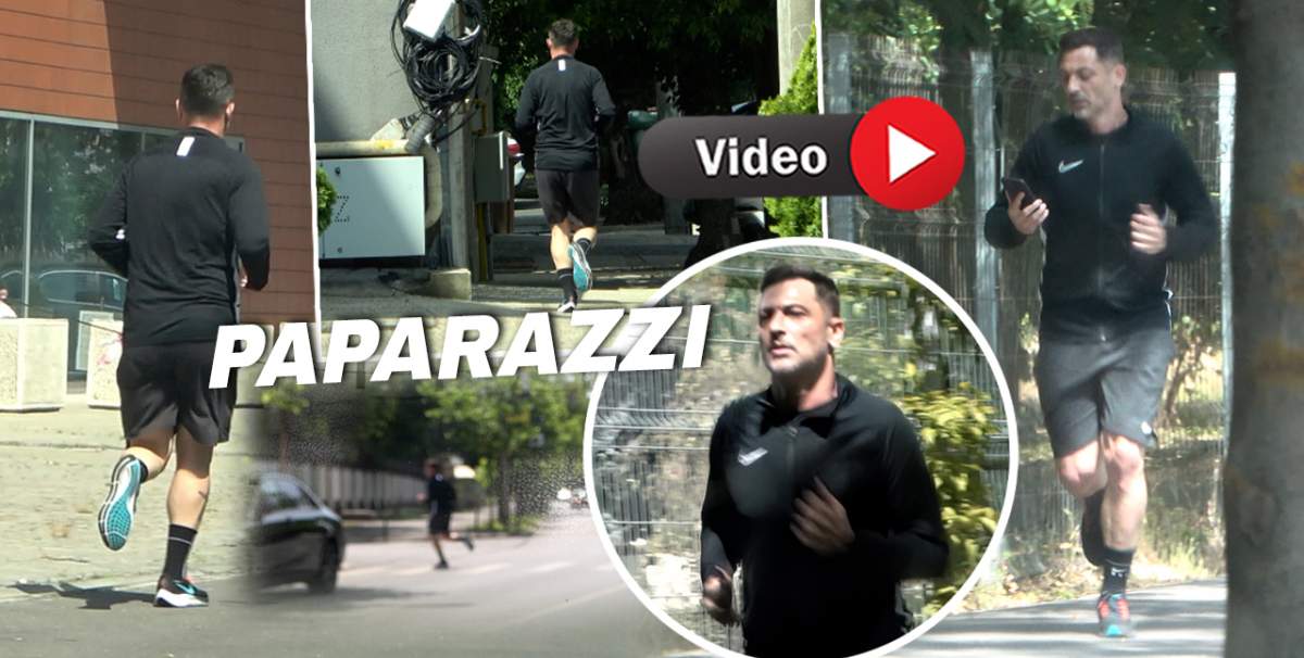 Mirel Rădoi aleargă... după succes! Dovada că iubește sportul și în timpul liber / PAPARAZZI