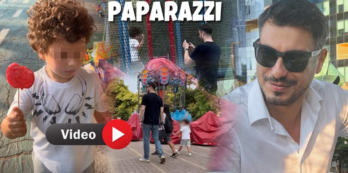 Alex Pițurcă, topit după fiul lui! Micuțul nu face niciun pas fără ca tatăl lui să surprindă momentul / PAPARAZZI