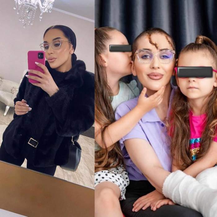 Make-up artista Dana Roba și fiicele ei