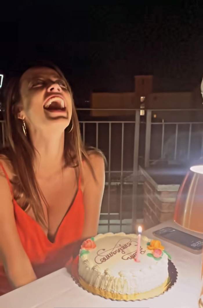 Andreea Raicu și-a sărbătorit ziua de naștere în Italia. Cum a petrecut vedeta: "Acel moment..." / VIDEO