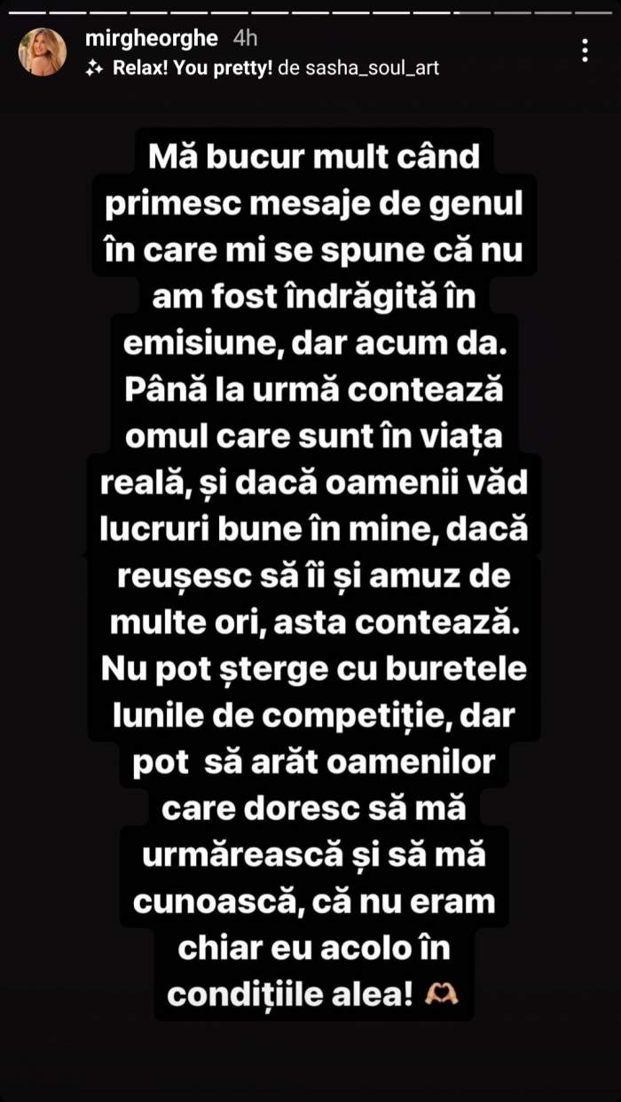 Miruna de la Mireasa, sezonul 6, îl acuză pe Roberto din sezonul 7 că a jignit-o, după ce l-a refuzat. Fostul concurent i-ar fi trimis mai multe mesaje în privat: „Te îndrăgostești de orice respiră” / FOTO