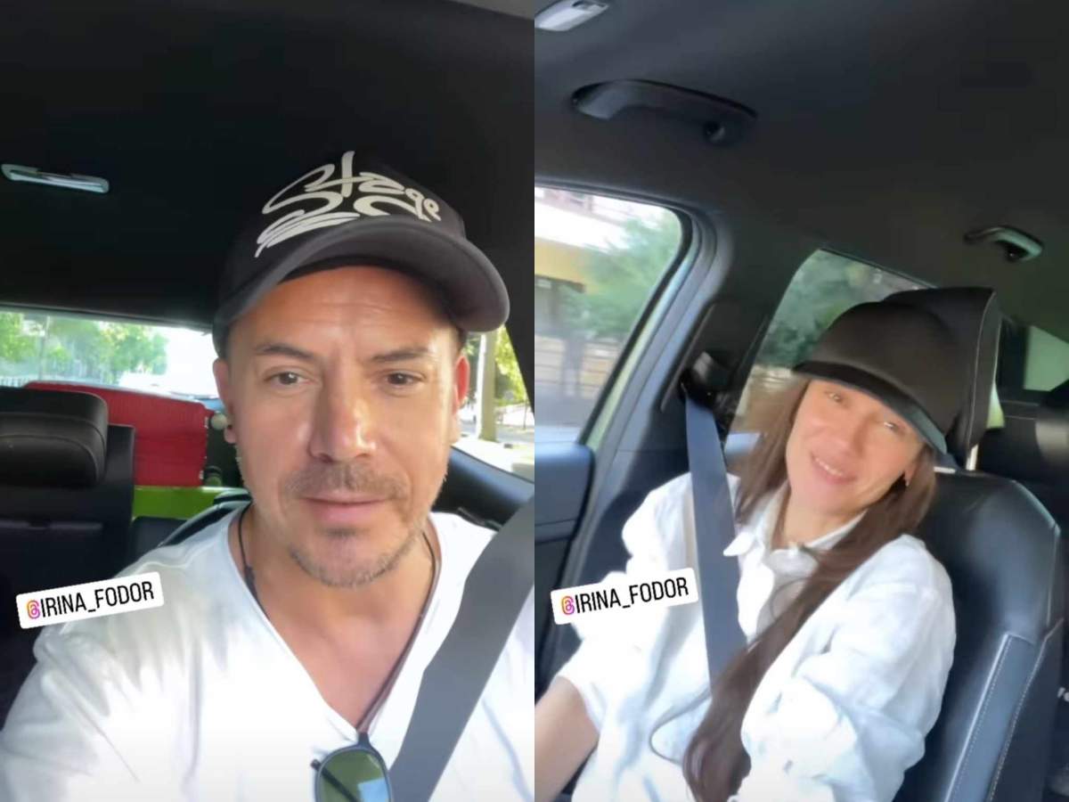 Răzvan Fodor a filmat momentul în care Irina Fodor s-a întors acasă. Răzvan și Irina Fodor
