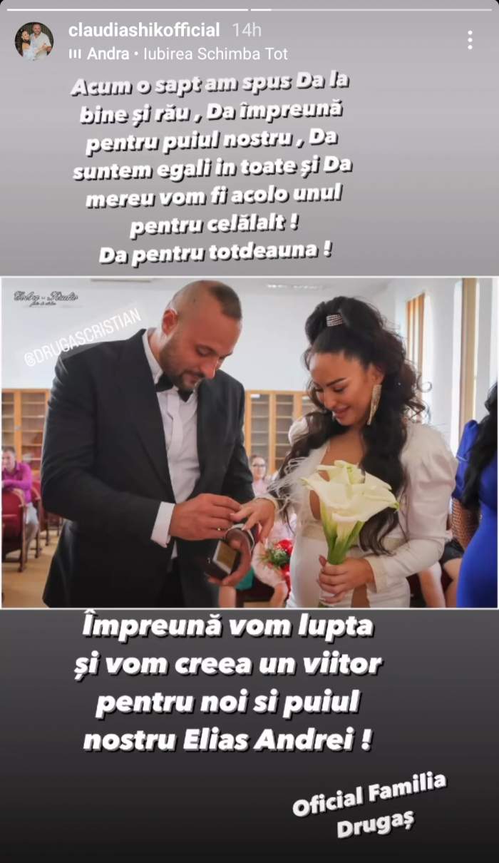 Ce nume au ales Claudia Shik și soțul ei pentru fiul lor. Fosta concurentă de la Mireasa va deveni mamă pentru prima dată peste două luni / FOTO