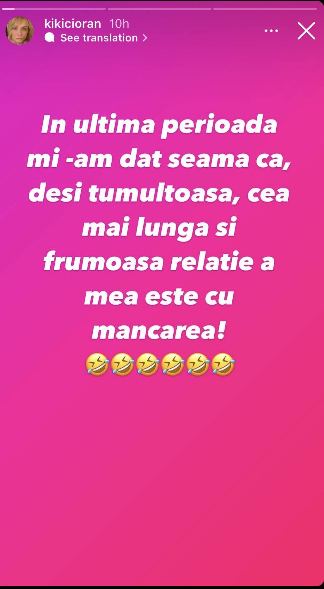 Cristina Cioran, confesiuni interesante! Care a fost cea mai frumoasă și lungă relație, deși tumultoasă