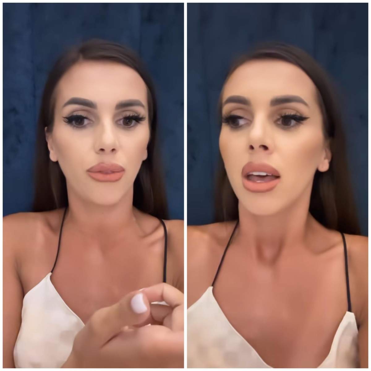 Colaj Georgiana Lobonț Colaj Georgiana Lobonț în timp ce vorbea despre scandal