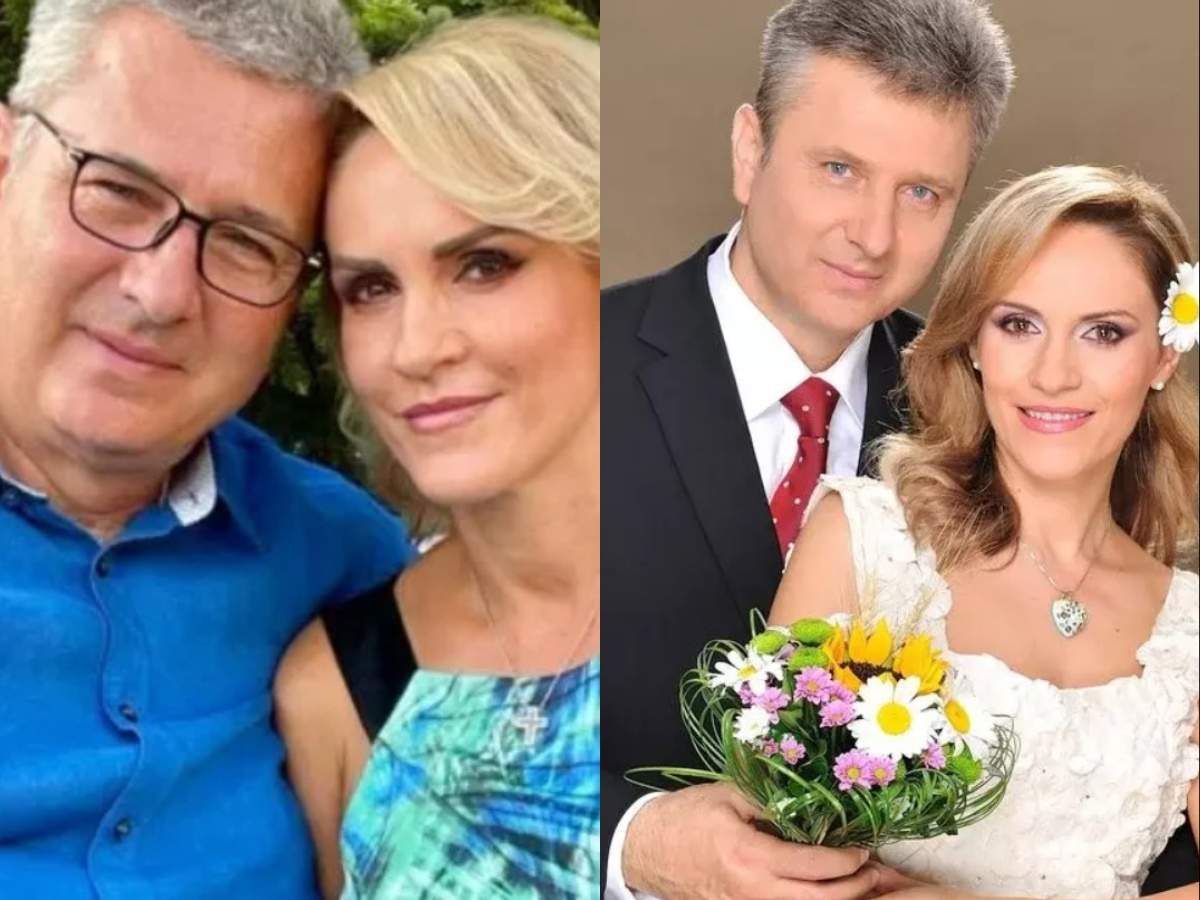 Colaj Gabriela Firea și soțul ei, Florentin Pandele