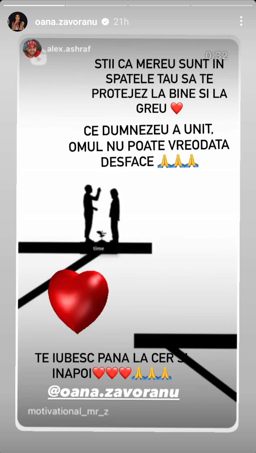 Alex Ashraf, declarație de dragoste pentru Oana Zăvoranu, după ce s-ar fi despărțit. Ce i-a transmis vedetei: „Te iubesc până la cer și înapoi”