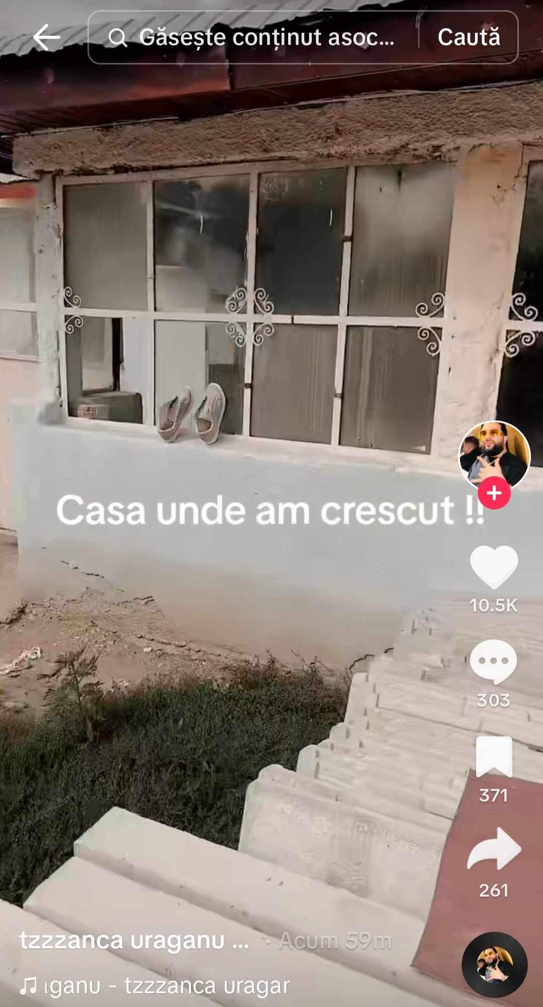 Cum arată casa în care a copilărit Tzancă Uraganu. Imaginile postate de cântărețul de manele / VIDEO