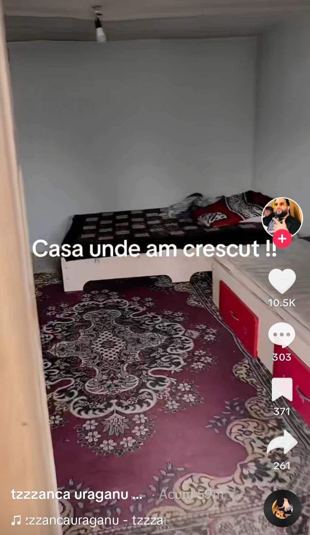 Cum arată casa în care a copilărit Tzancă Uraganu. Imaginile postate de cântărețul de manele / VIDEO