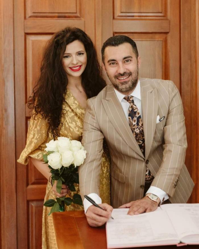 Like Creața și iubitul ei  s-au căsătorit civil. Primele imagini de la eveniment / FOTO