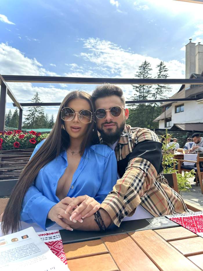 Andra Volos, noi imagini cu burtica de gravidă! Iubita lui Lele nu a renunțat la hainele sexy / FOTO