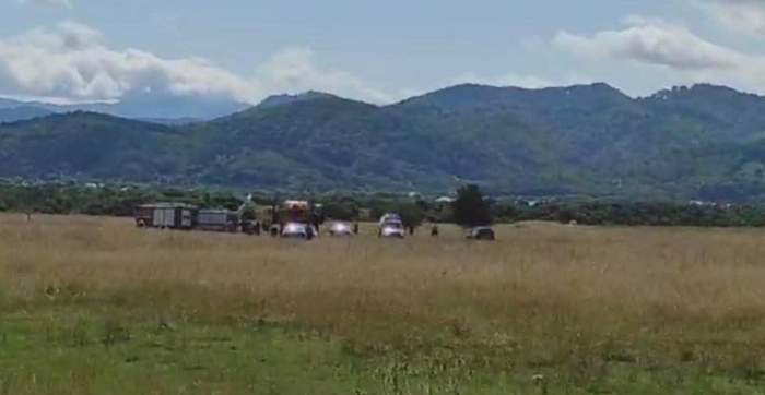 Un avion s-a prăbușit în Brașov! Pilotul a murit / FOTO