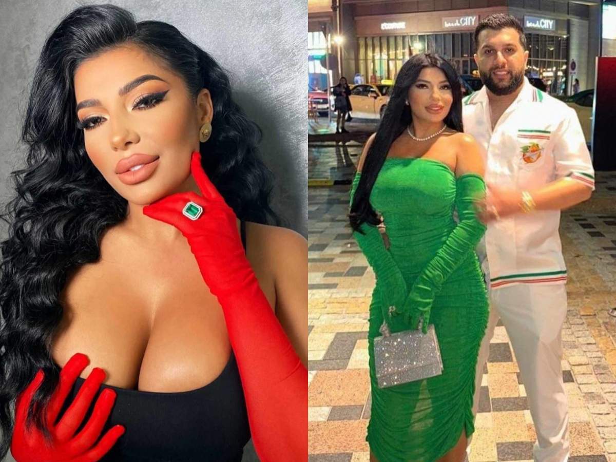 Tzancă Uraganu i-a cumpărat o cutie cu flori iubitei lui. Tzancă Uraganu și Alina Marymar