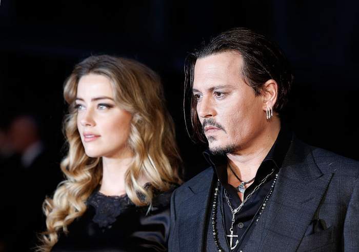 Johnny Depp imagine alături de Amber Heard