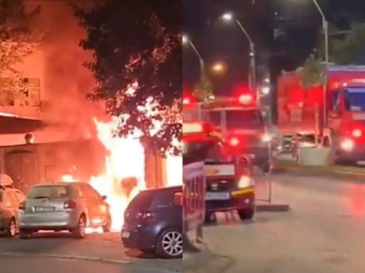 incendiul la Spitalul Robănescu din București.