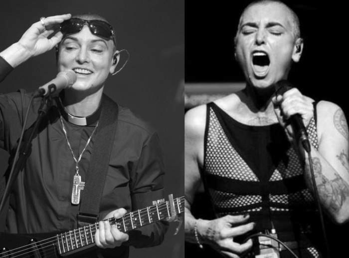 colaj din doua poze cu sinead o connor