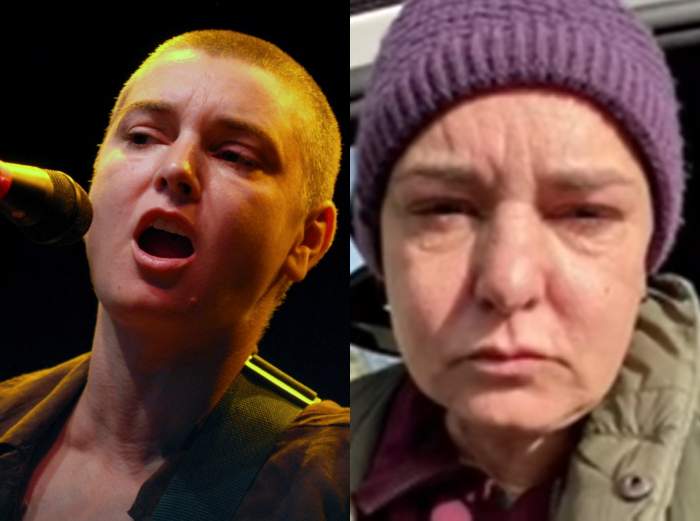 colaj din doua poze cu sinead o connor