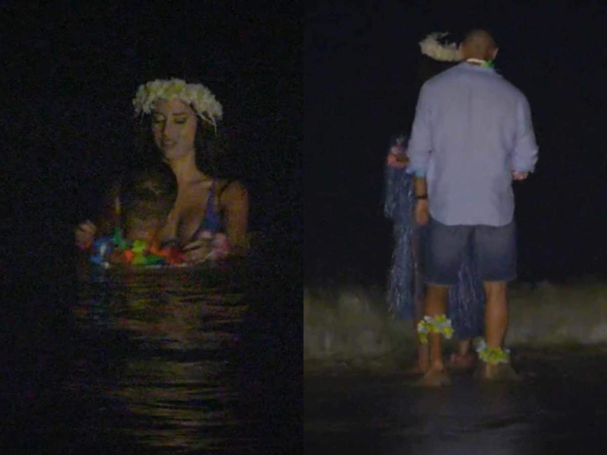 Cei doi s-au atins pe corp în mare. Bianca Giurcă și Alin