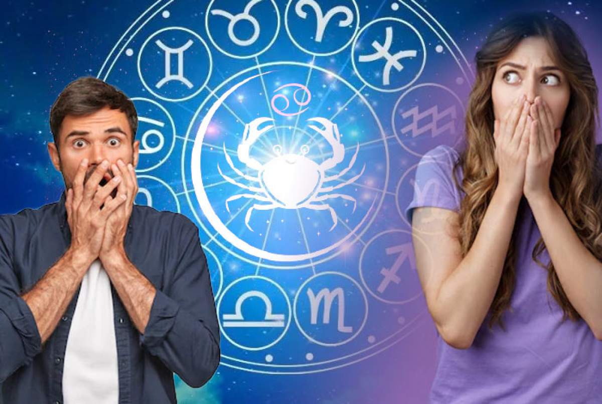Machetă cu zodia Rac care are frici