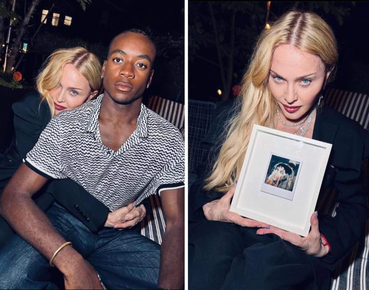 Colaj Madonna Colaj Madonna după ce a ieșit de la Terapie Intensivă