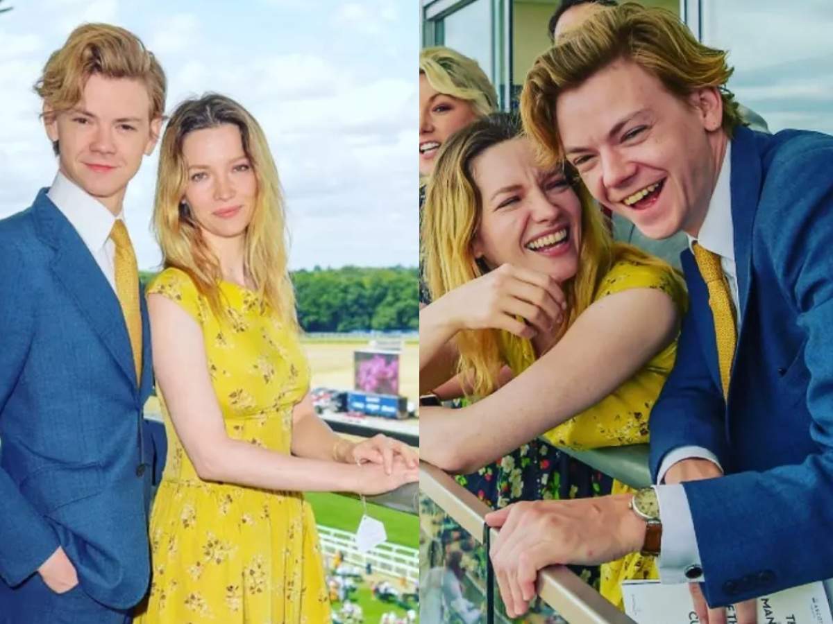 Talulah Riley s-a logodit cu actorul Thomas Brodie-Sangster