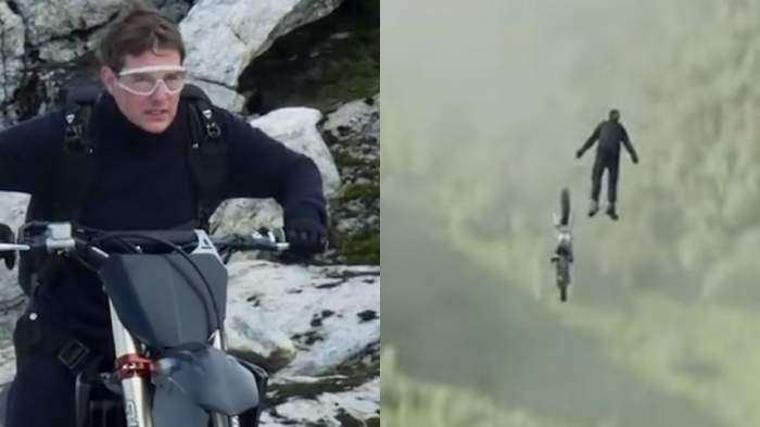 Tom Cruise, în vârstă de 61 de ani, a realizat cea mai periculoasă cascadorie în filmul său. Actorul s-a aruncat de pe o stâncă / VIDEO