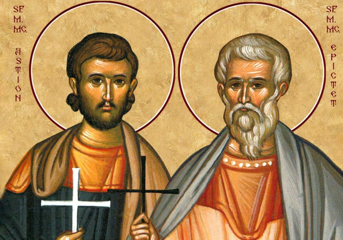 Sfinții Epictet și Astion, sărbătoare cu cruce neagră în calendarul ortodox. Rugăciunea pe care trebuie să o spui azi, 8 iulie 2023, pentru vindecare