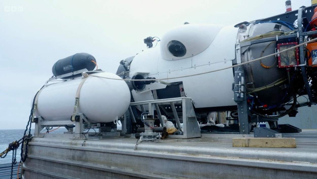Imagini de arhive ale submarinului Titan al societății OceanGate