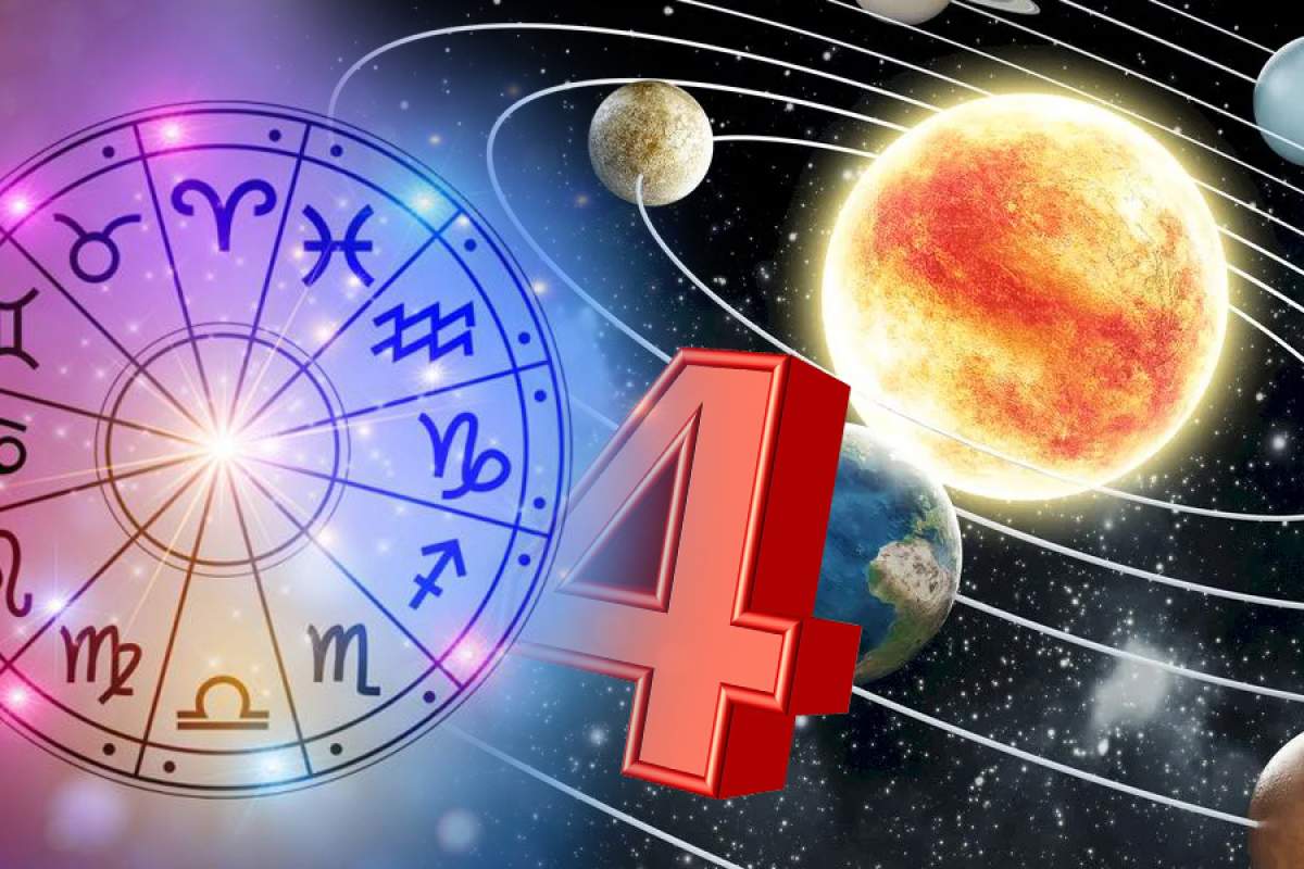 Machetă foto cu intrarea lui Mercur în retrograd și zodiile din horoscop