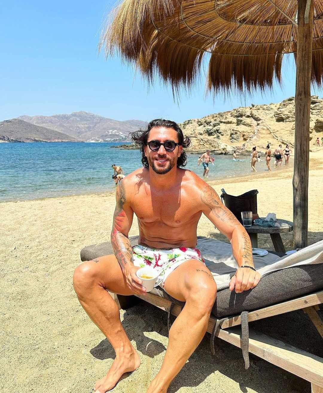 Fotografie cu Daniel Mihai de la Insula Iubirii în Mykonos