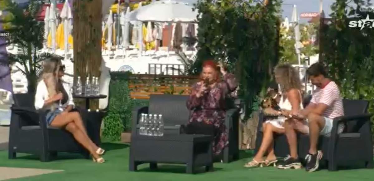 captura foto emisiunea antena stars, denisa bita, maria carneci, dima trofim si alexia talavutis