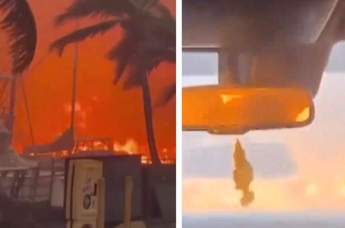 Imaginile Apocalipsei surprinse în Hawaii din timpul incediilor Imaginile Apocalipsei surprinse în Hawaii din timpul incediilor
